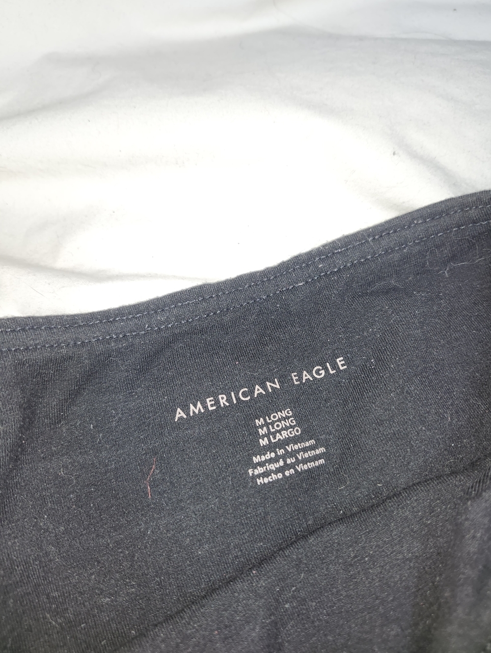 american eagle black high-waist leggings